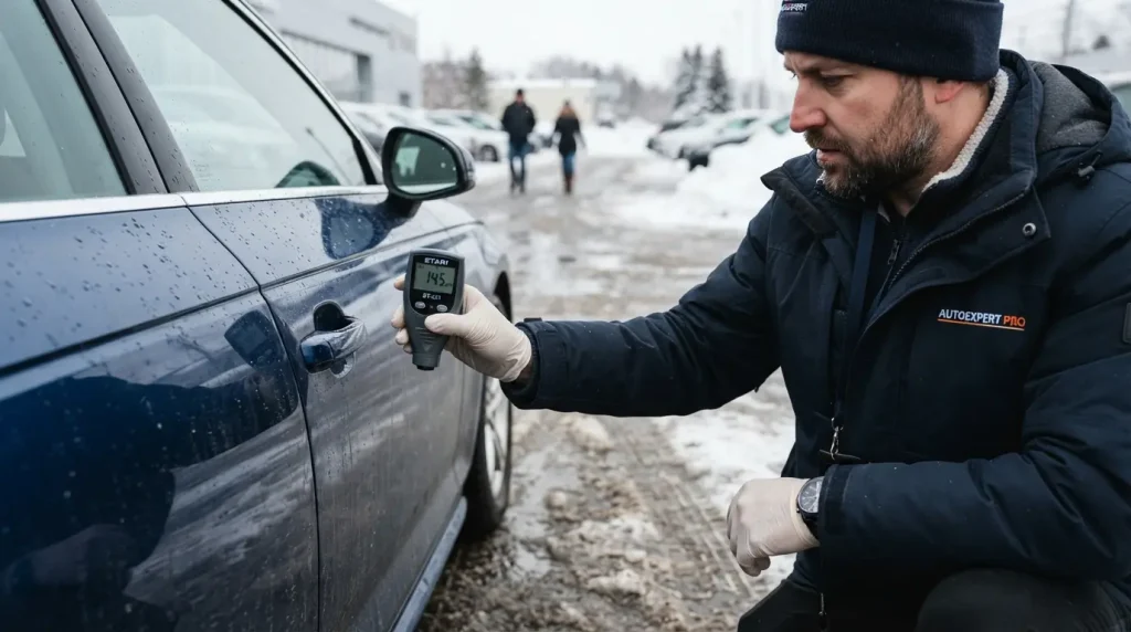 Проверка кузовка китайского автомобиля